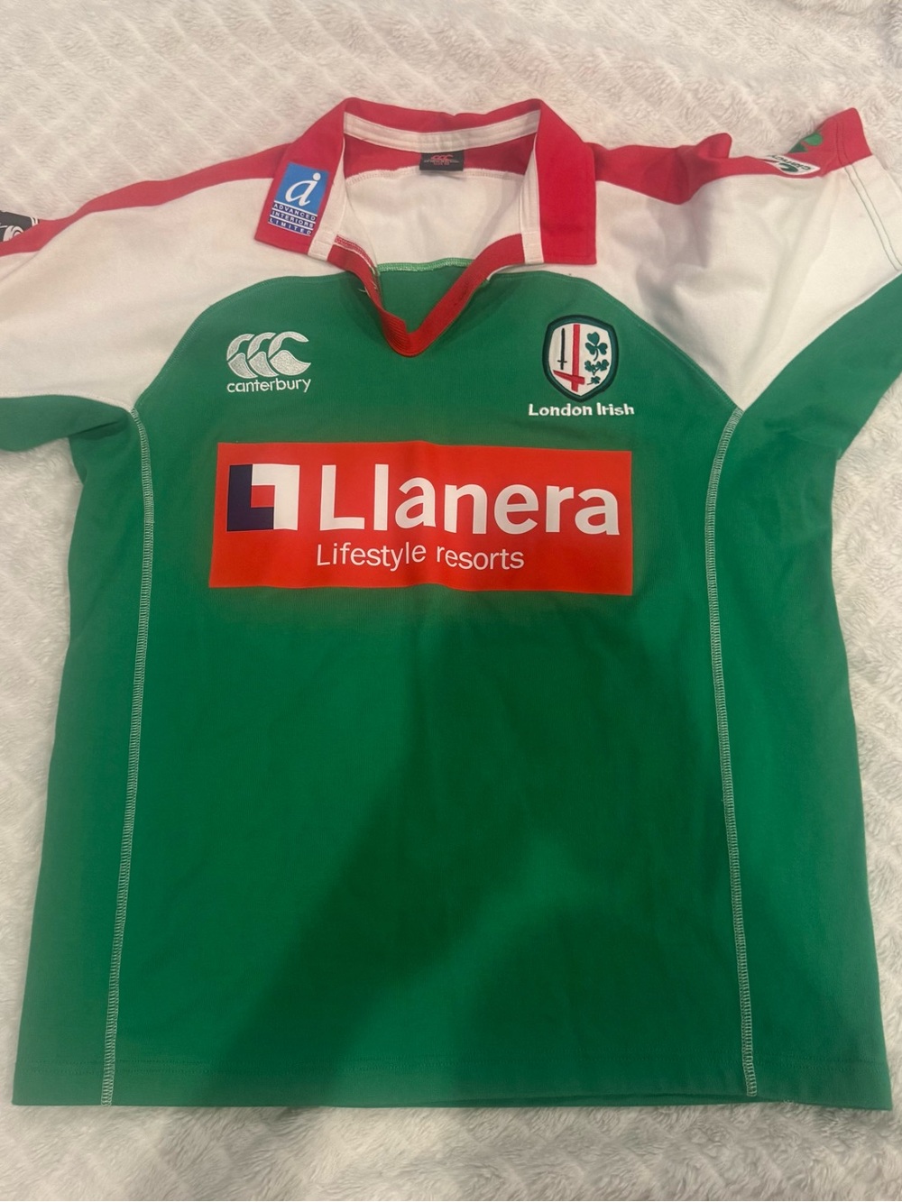 London Irish Green Men’s Rugby Shirt